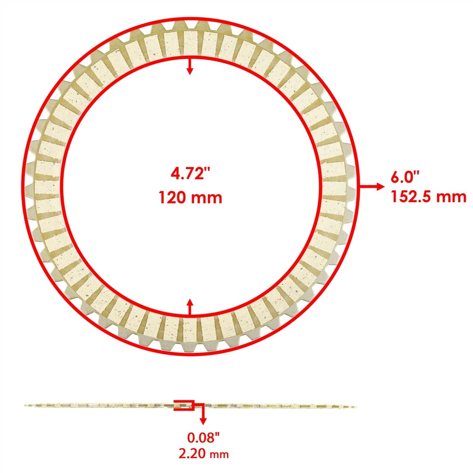 Clutch Friction Plate and Cover Gasket fits Suzuki RF600RT RF600R 1994 1995 1996 — 第 2/4 张图片