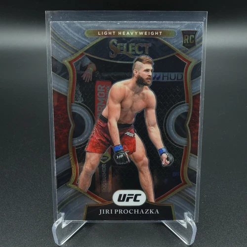 PANINI UFC SELECT 2021 JIRI PROCHAZKA CONCOURSE ROOKIE BASE CARD #35