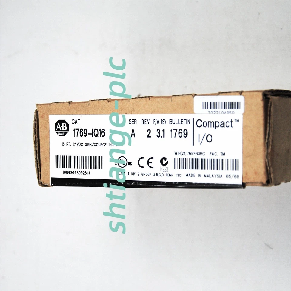 NEW 1769-IQ16 1769IQ16 Compact Logix 16 Pt 24VDC D/I Module - Image 2 of 4