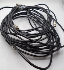 Belden Video CCTV w/ BNC Male Connector 7', 17', 18' Lot of 3 Shielded Coax 33T