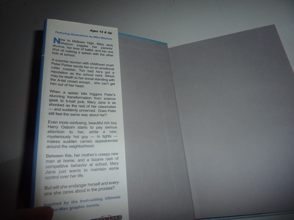 MARY JANE Judith O' Brien Ultimate SpiderMan HC YA 1st Edition 2003