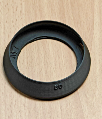 COMME NEUF] Objectif Mamiya Pare-soleil Shade N 80mm f/4 L pour Mamiya 7 7II