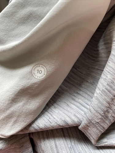 Lululemon Damen Jogginghose Camouflage meliert grau Größe 10 Struktur Active Run - Bild 7 von 7