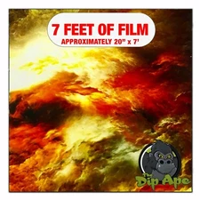 Hydrographic film Galaxy #4 hydro dipping 7' x 20" hydro dip