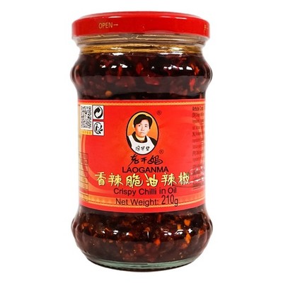 Lao Gan Ma Crispy Chilli in Öl 210g Chili Sauce