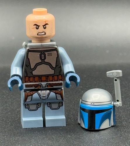 Lego Star Wars Jango Fett Angry Face Minifigure sw0845 From Set 75191 BRAND NEW - Picture 2 of 5