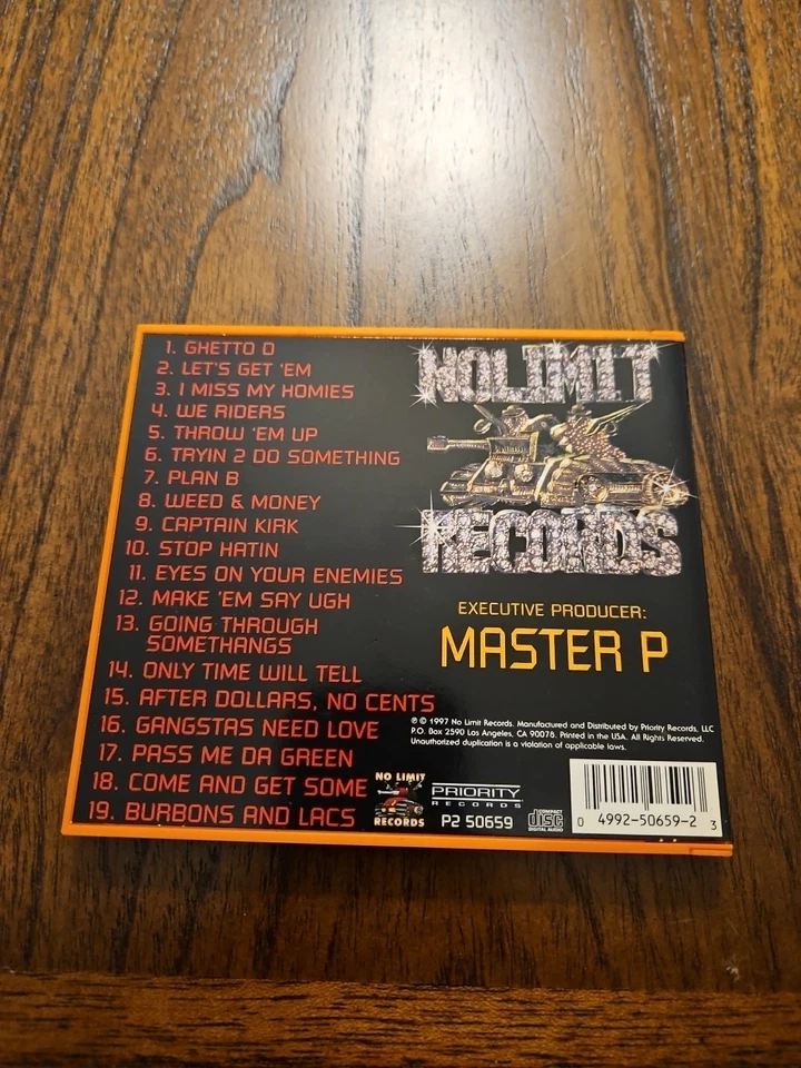Master P Ghetto D CD 1997 - Image 2 of 4