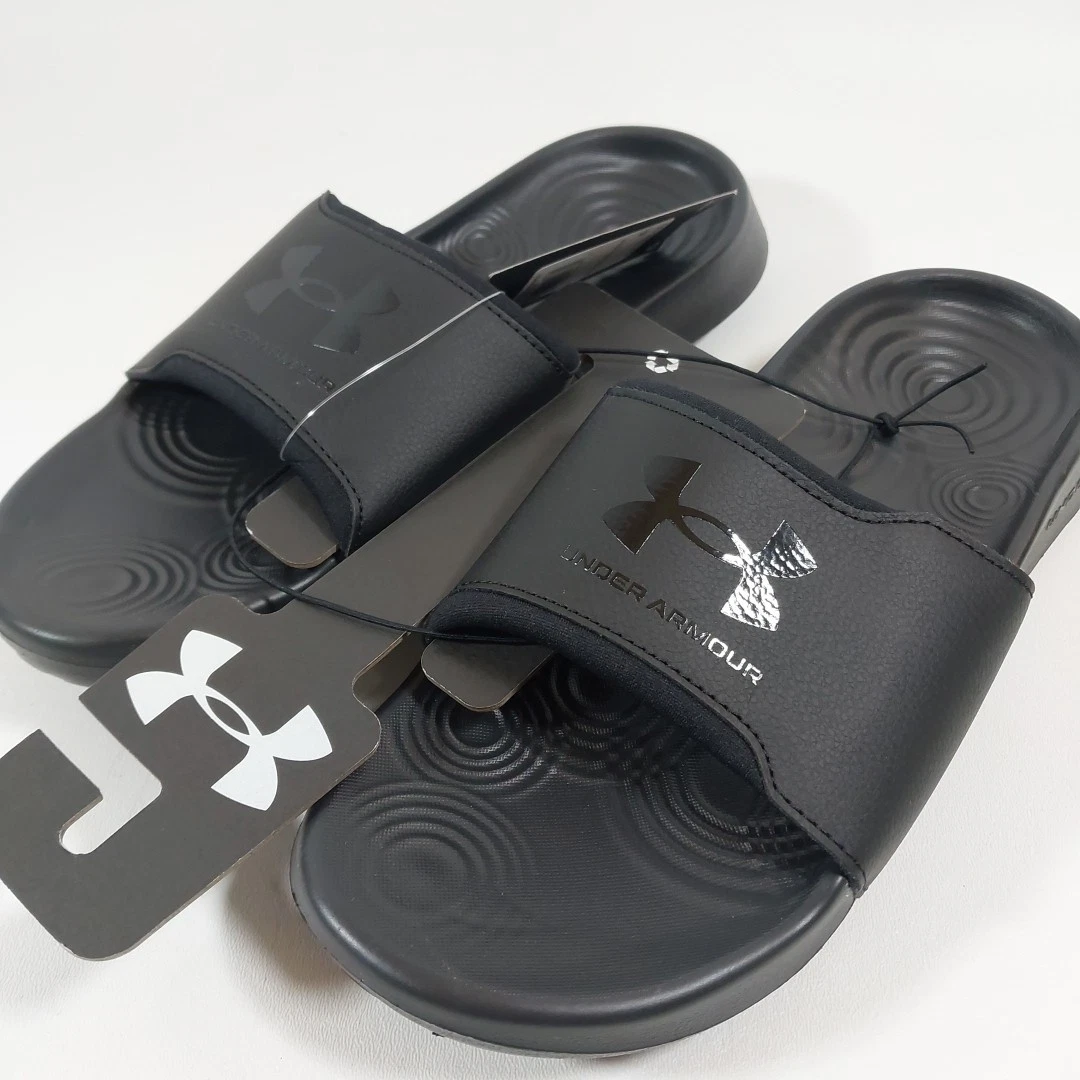 Under Armour Men's UA Ignite Select Slides - Black / Black- Size 9 *NEW w/ Tag*