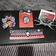 Disney Nightmare Before Christmas Jewelry Hair Accessories Set