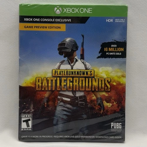 PlayerUnknown's Battlegrounds PUBG (Xbox One, 2017) HDR Microsoft NEW & Sealed