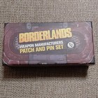 Loot Crate Borderlands Weapon Manufacturers Patch & Pin Set Exclusive — photo 1