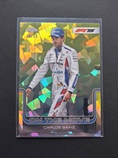 Topps Chrome Sapphire 2025 F1 Carlos Sainz /75 On The Move