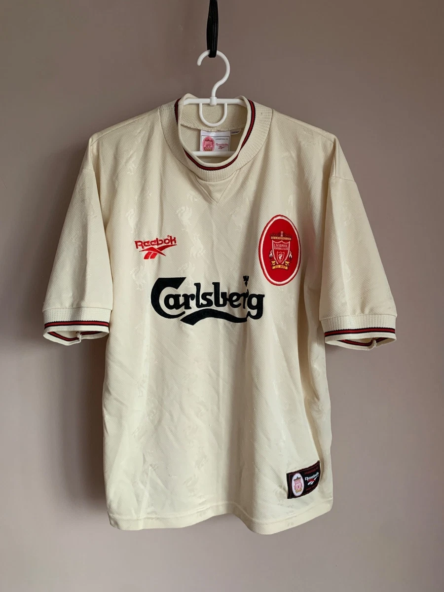 Preços baixos em Reebok Liverpool Clube Internacional Camisas de