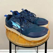 Altra Lone Peak 7 AL0A7R6H445 Mens US 11 Trail Running Shoes Navy Blue Sneakers