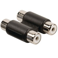 Audio Adapter Cinchadapter 2X Rca Cinch Buchse Auf 2X Rca Cinch Kupplung