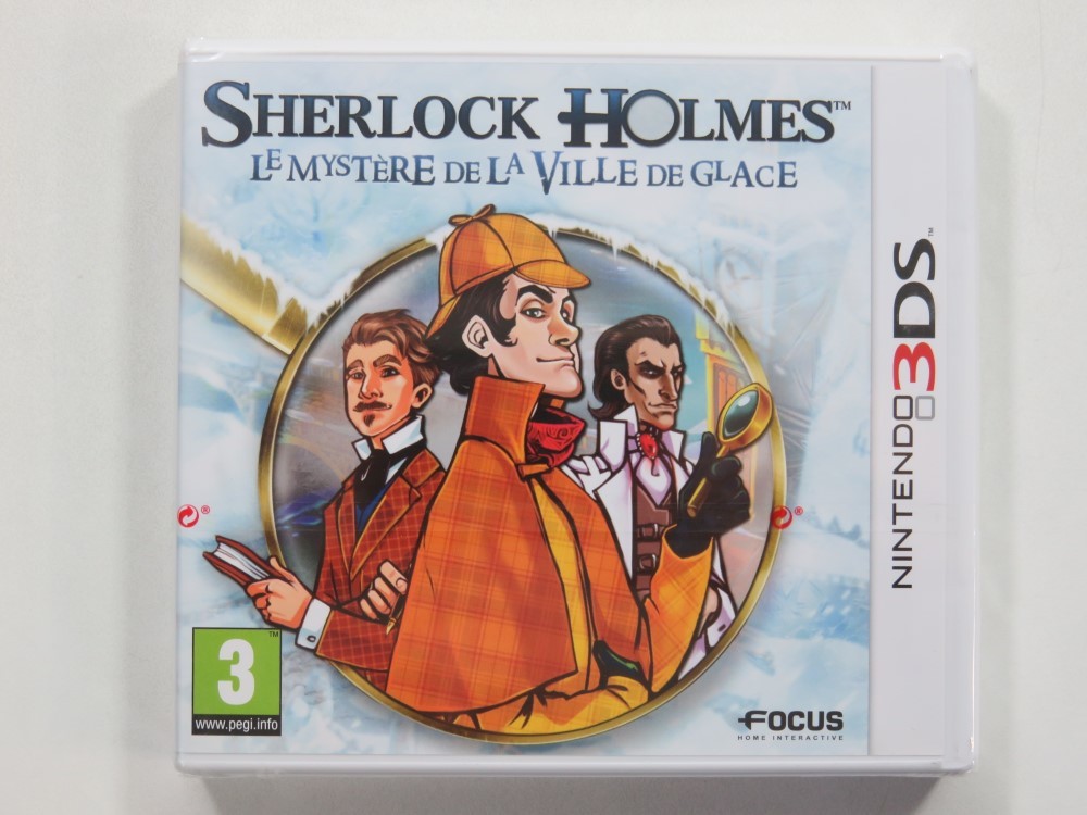 Sherlock Holmes et le Mystère de la Ville de Glace Nintendo 3DS PAL-FRA neuf