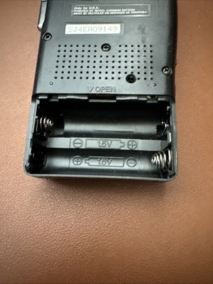 Complete Panasonic RN-502 Microcassette Recorder, PARTS OR REPAIR
