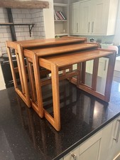 Vintage 1970s Danish Style Nest Of Tables O’Donnell Design. Excellent Condition