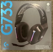 Logitech G733 Lightspeed Wireless Gaming Headset - Black New