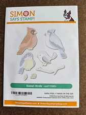 Simon Says Stamp - Sweet Birds - Metal Cutting Die set, NIP