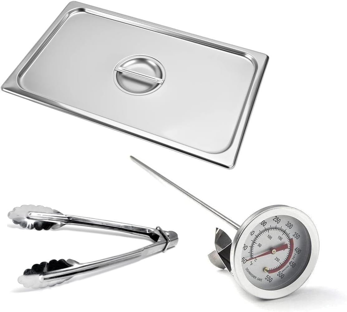 Triple Deep Fryer-3 Basket Stainless Steel Propane Cooker-Outdoor Fish Fry/Chick