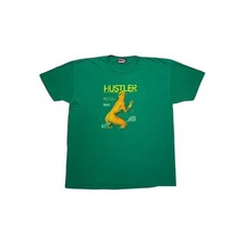 Vintage Hustler Tennis Death By Orgasm Pornstar RARE T-Shirt