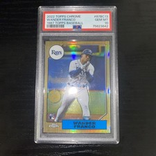 2022 Topps Chrome - 1987 Topps Baseball Wander Franco #87BC-13 (RC)
