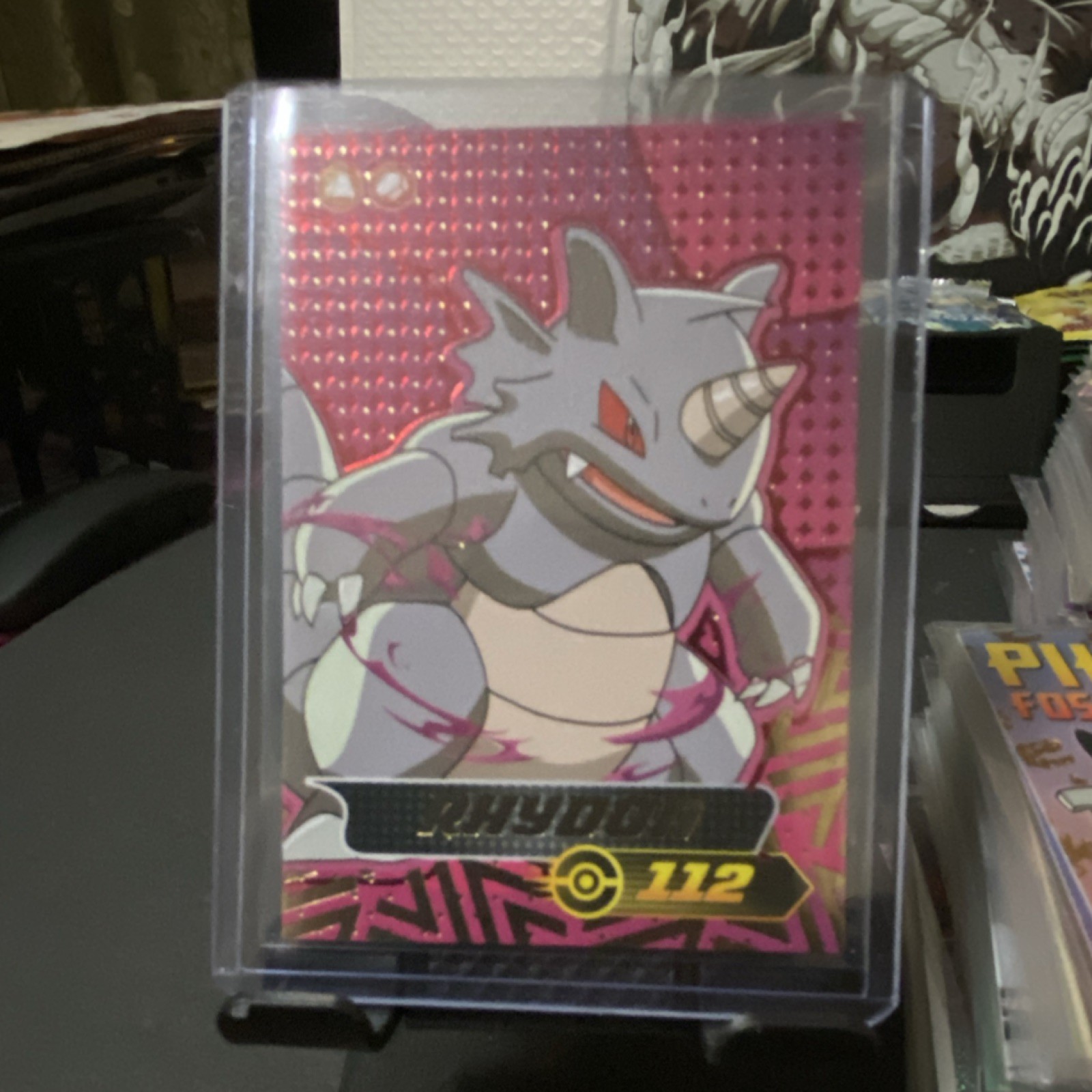 Pokémon Rhydon Flash Edition Limited Edition Foil Card 112 English TCG 2024