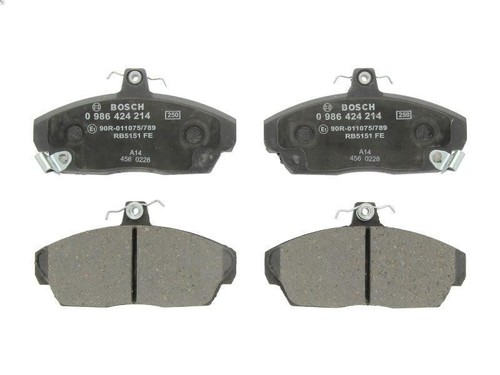 Bremsbelagsatz, Scheibenbremse BOSCH 0 986 424 214 für MG MG ZR 2 2001-2005