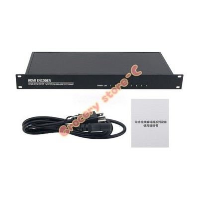 8CH H.265 1U HDMI Encoder PC NVR Video Encoder for RTMP/RTSP/HTTP TS/HTTP FLV