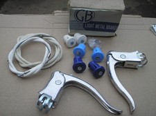 GB Arret vintage bicycle bike cycle brale levers cables etc UNUSED OLD STOCK