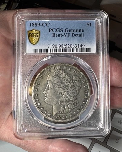 1889-CC Morgan Dollar Carson City PCGS VF