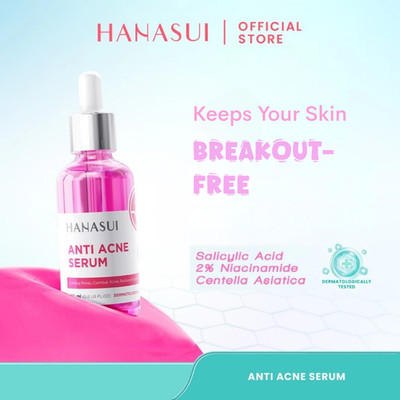 HANASUI Anti Akne Gesichtsserum 20 ml - reinigt Poren, beruhigt Ausbrüche &...