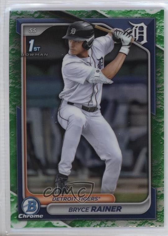 2024 Bowman Draft Chrome Lunar Glow Refractor Bryce Rainer #BDC-86 1e8e