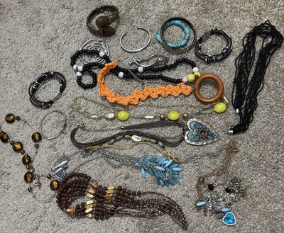 Lot of 20 Pcs from Grandma's Jewelry Costume box theater jewelry play 