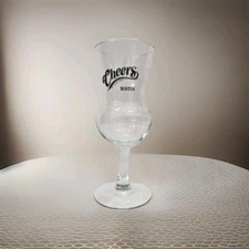 Cheers Boston Stemmed Pedestal Beer Glass, 2008 CBS Studios