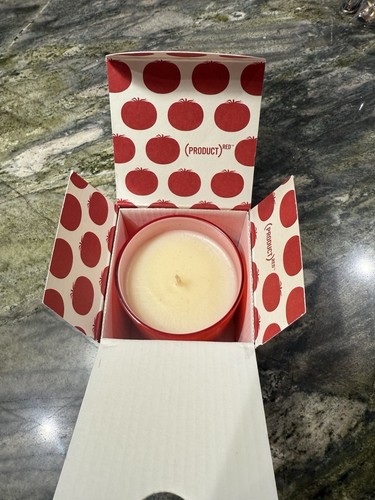 Nib 7.5 OZ Jonathan Adler Tomato (RED) Candle Pop Art Hard to find. Retired - Picture 4 of 6