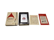 Vintage 1969 Lion Oil Company Zippo Lighter, Unfired with box