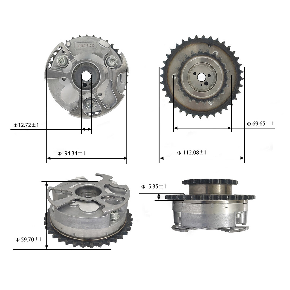 13050-31030 Intake Camshaft Timing Gear Sprocket Fit For Toyota