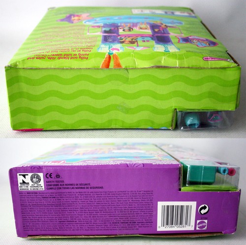 RARE 2003 POLLY POCKET WILD WAVES CASTLE PLAYSET B7094 MATTEL NEW SEALED ! - Picture 8 of 8