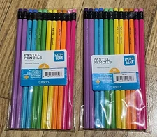 Pen & Gear 12 Count Pastel Pencils X2 No.2 Lead