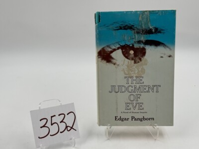 The Judgment of Eve, Edgar Pangborn, HC DJ BCE 2nd Printing 1966, Damage to DJ