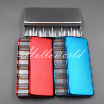 Dental Disinfection Rack Aluminum Case For Bur Endo Files Gutta Percha Points
