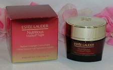 New Estee Lauder Nutritious Vitality8 Radiant Overnight Creme / Mask 1.7oz 50 ml