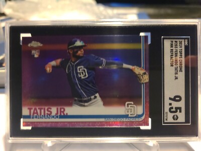 2019 Topps Chrome Fernando Tatis Jr #203 SGC 9.5 Mint+