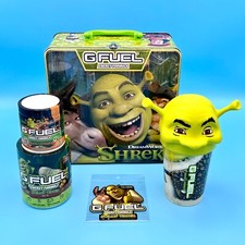 Fiambrera de coleccionista de metal G Fuel Shrek 5 2 tinas energéticas taza agitadora + pegatina