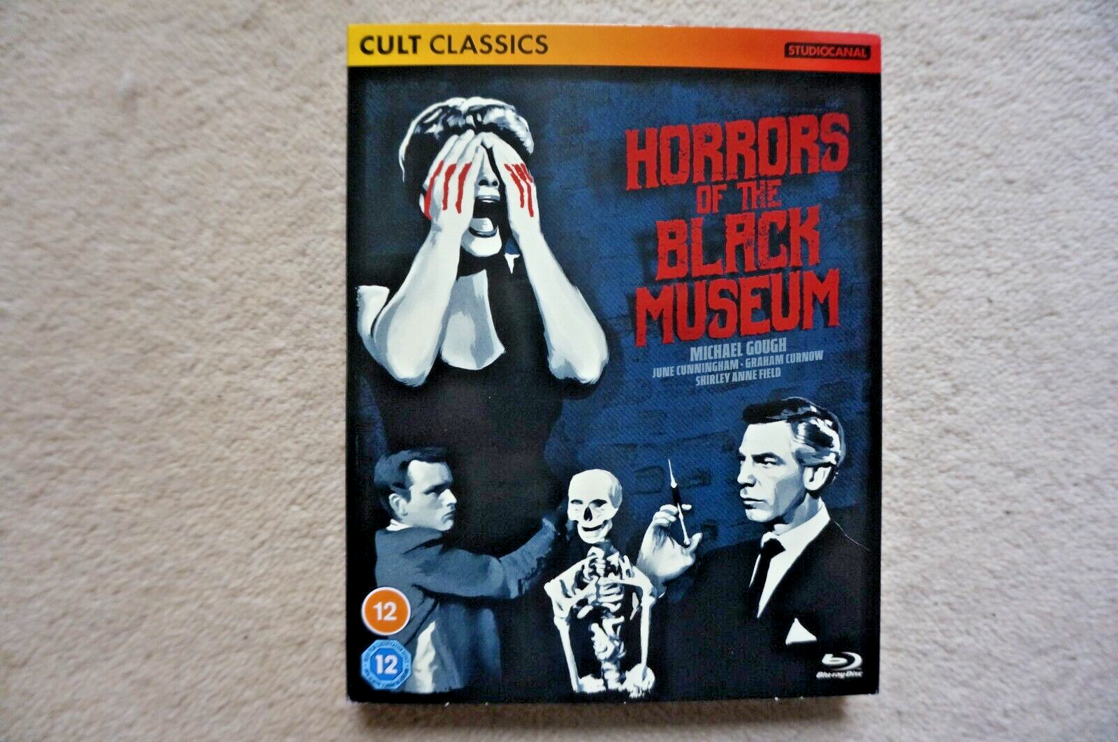 BLU-RAY   HORRORS OF THE BLACK MUSEUM      VINTAGE CLASSICS BRAND NEW SEALED