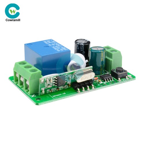 315/433MHZ 220V 1CH Wireless RF Remote Receiver Transmitter Relay Control Switch - Picture 19 of 27