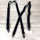 New TOPMAN Men's Suspenders Braces Black