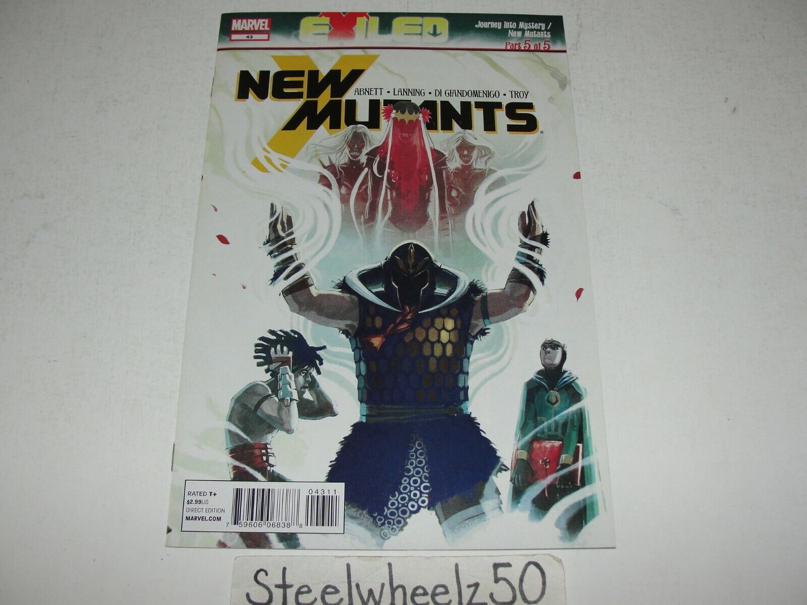 New Mutants #43 Comic Marvel 2012 3rd Series Exiled Loki Dan Abnett Andy Lanning